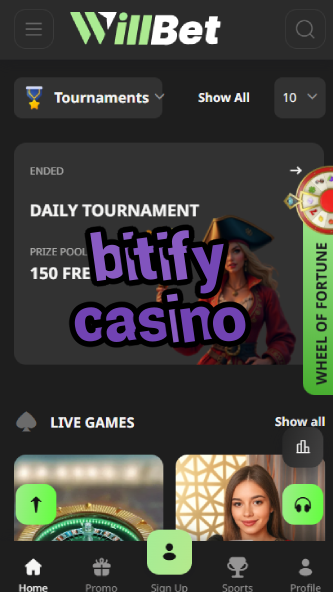 Bitify Casino - Crypto-Friendly Casino-www.bdqngd.com